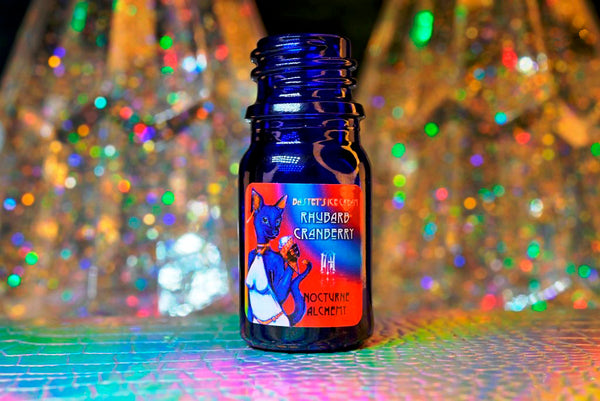 5ml traditional blue bottle, no insert/orifice with twist black phenolic lid