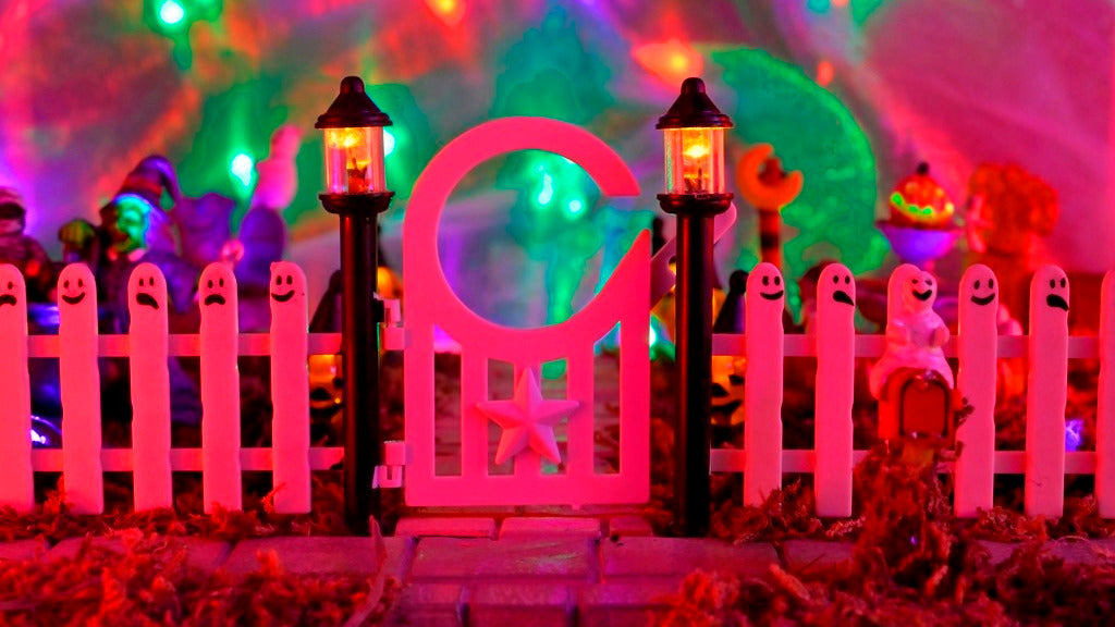Gate to the Club Monster party