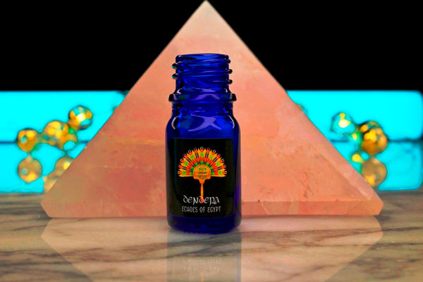5ml blue bottle with NO insert/reducer and black phenolic lid