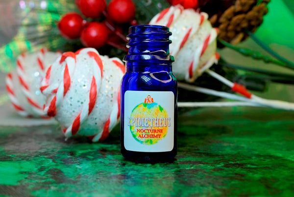 5ml traditional blue bottle, no insert/orifice with twist black phenolic lid