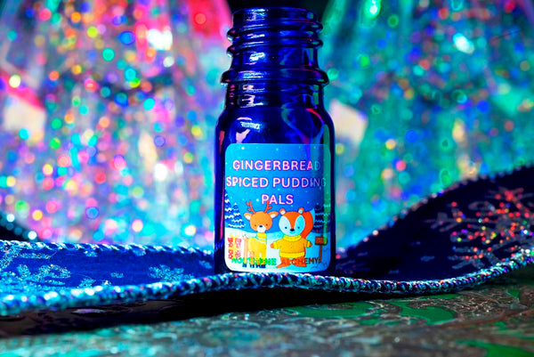 5ml traditional blue bottle, no insert/orifice with twist black phenolic lid