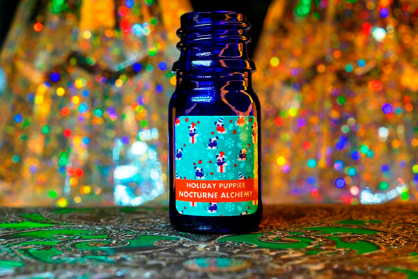 5ml traditional blue bottle, no insert/orifice with twist black phenolic lid