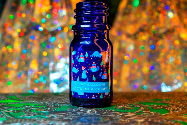 5ml traditional blue bottle, no insert/orifice with twist black phenolic lid