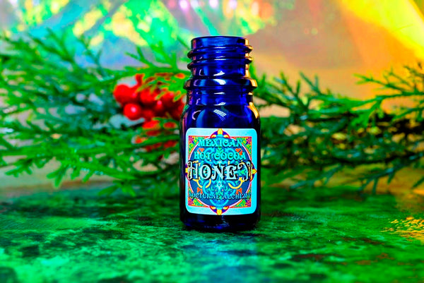 5ml traditional blue bottle, no insert/orifice with twist black phenolic lid