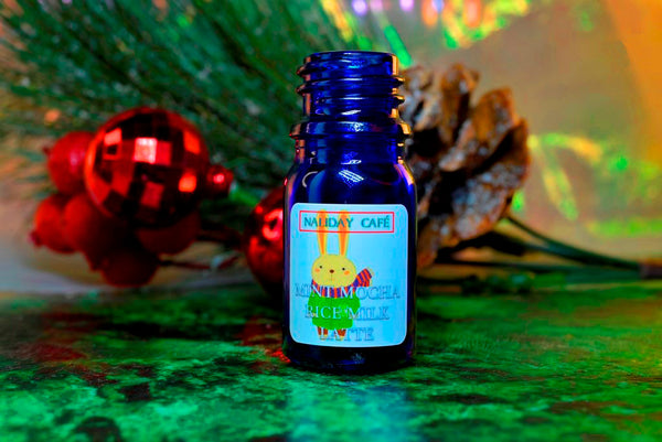 5ml traditional blue bottle, no insert/orifice with twist black phenolic lid