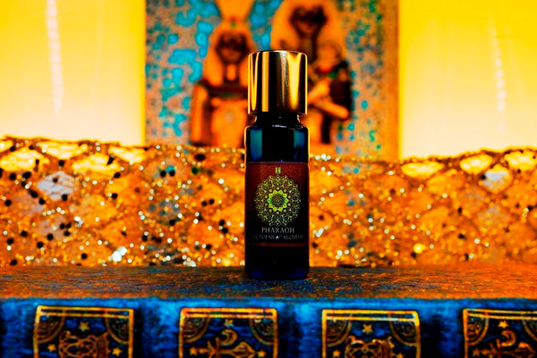 5ml slender blue bottle with insert dropper and golden metal twist lid