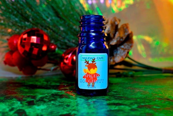 5ml traditional blue bottle, no insert/orifice with twist black phenolic lid