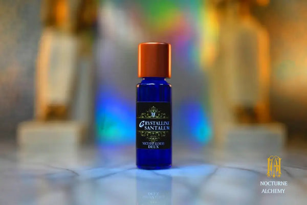 Crystalline Santalum - DEUX - 5ml Slender Blue with insert and screw lid