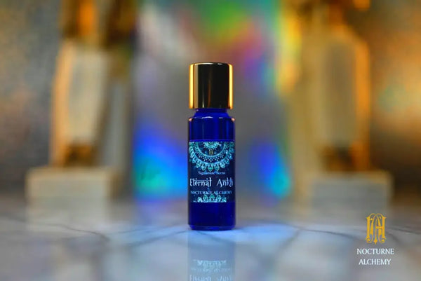 Eternal Ankh 5ml Slender Blue with insert and screw lid