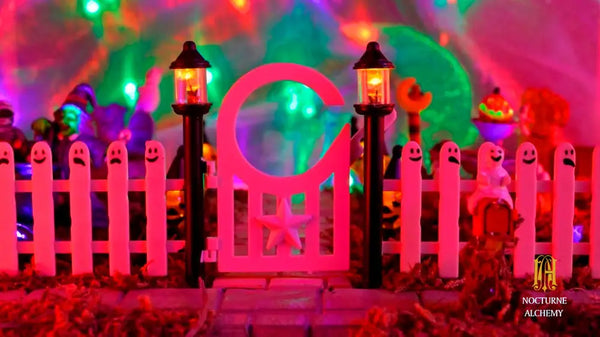 Gate to the Club Monster party
