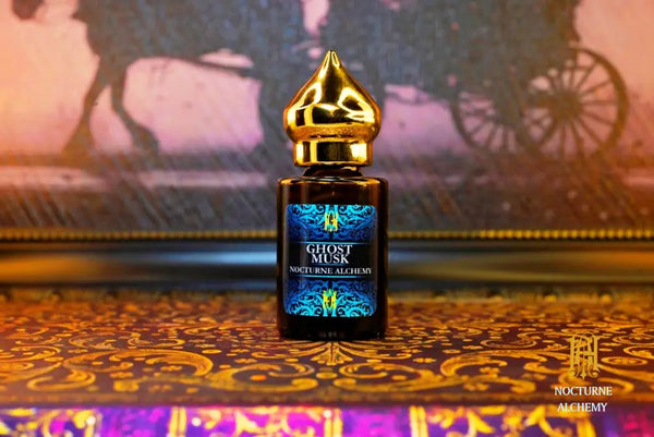 6ml amber cylindrical bottle with golden domed lid