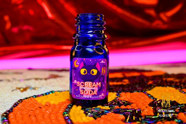 5ml cobalt bottle with phenolic lid (no insert)  