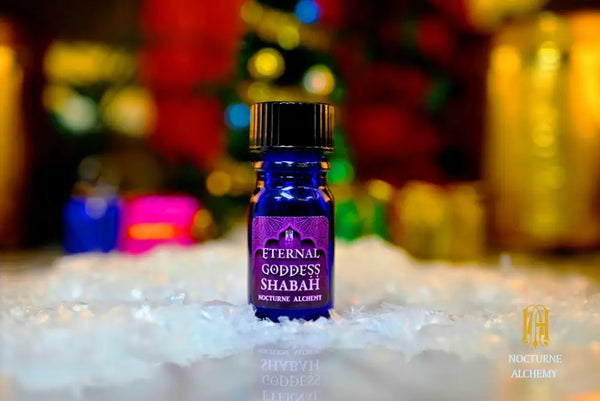 Eternal Goddess Shabah - 5ml cobalt blue bottle no insert, phenolic screw lid.  