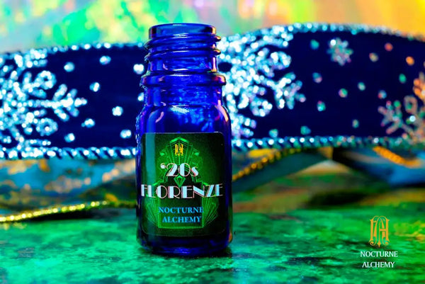 5ml traditional blue bottle, no insert/orifice with twist black phenolic lid