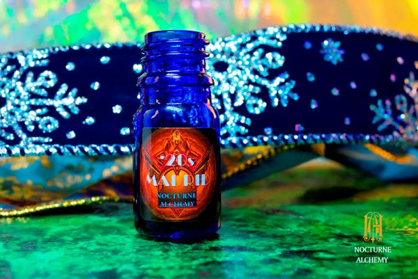 5ml traditional blue bottle, no insert/orifice with twist black phenolic lid