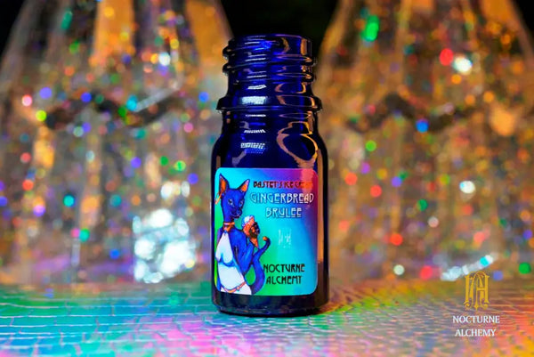 5ml traditional blue bottle, no insert/orifice with twist black phenolic lid