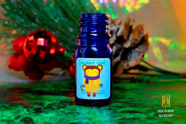 5ml traditional blue bottle, no insert/orifice with twist black phenolic lid