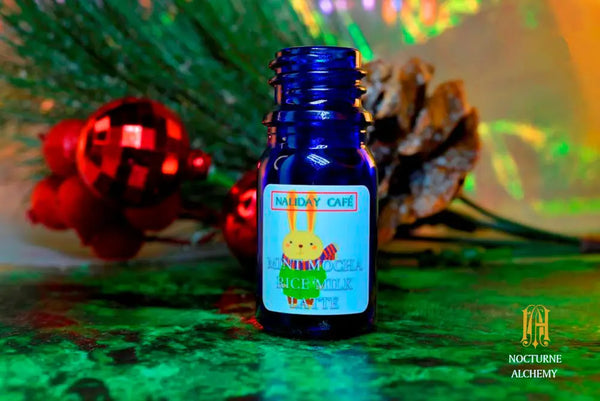 5ml traditional blue bottle, no insert/orifice with twist black phenolic lid