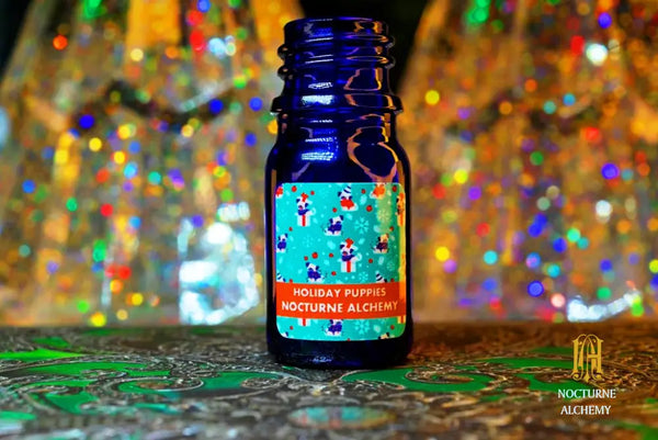 5ml traditional blue bottle, no insert/orifice with twist black phenolic lid