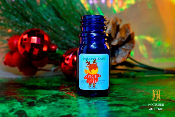 5ml traditional blue bottle, no insert/orifice with twist black phenolic lid