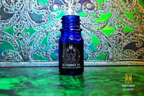 5ml traditional blue bottle, no insert/orifice with twist black phenolic lid