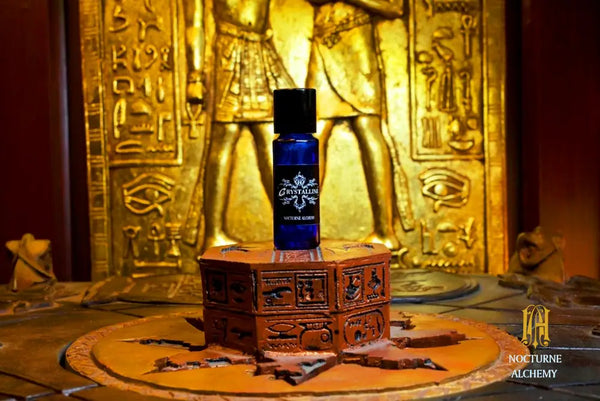 5ml slender blue with insert/dropper and black twist lid