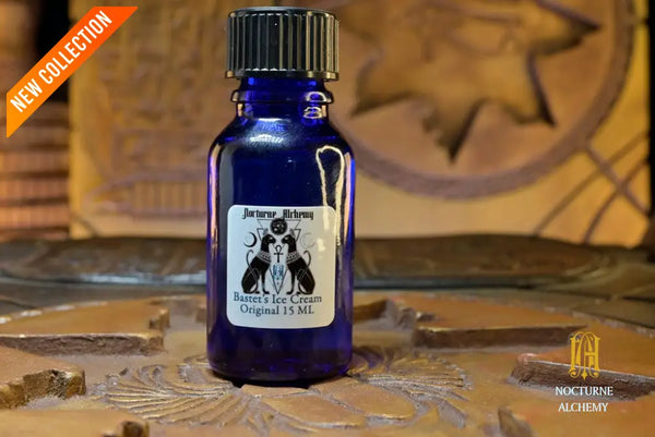 *NEW* NA Anniversary 2026 - Perfume Oil 15ml blue bottle no insert/black twist lid