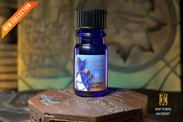 *NEW* NA Anniversary 2026 - Bastet’s Ice Cream Original RETRO label (coloured) - Perfume Oil