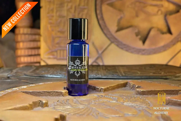 *NEW* NA Anniversary 2026 - Crystalline Lemon Sugar (slender blue bottle) - Perfume Oil 5ml slender blue bottle with insert dropper and black metal twist lid