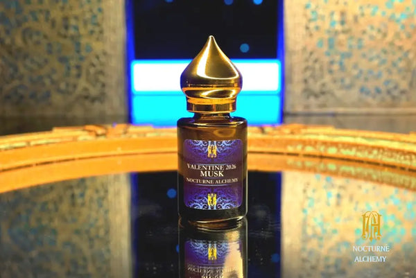  6ml Amber Cylindrical bottle Perfume Oil with insert dropper and golden domed twist lid