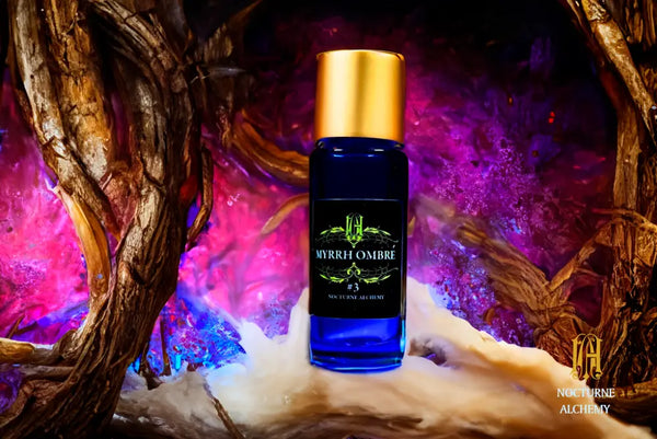 Myrrh Ombré #3 Slender Blue Bottle