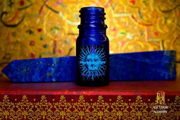5ml Cobalt Blue Bottle with Phenolic Lid (no insert)