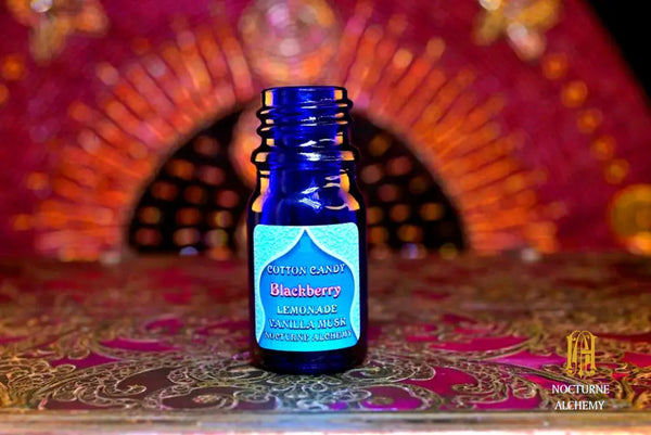5ml Cobalt Blue Bottle with Phenolic Lid (no insert)