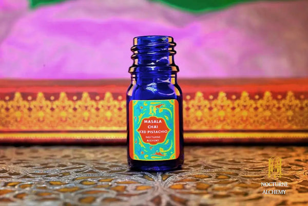 5ml Cobalt Blue Bottle with Phenolic Lid (no insert)