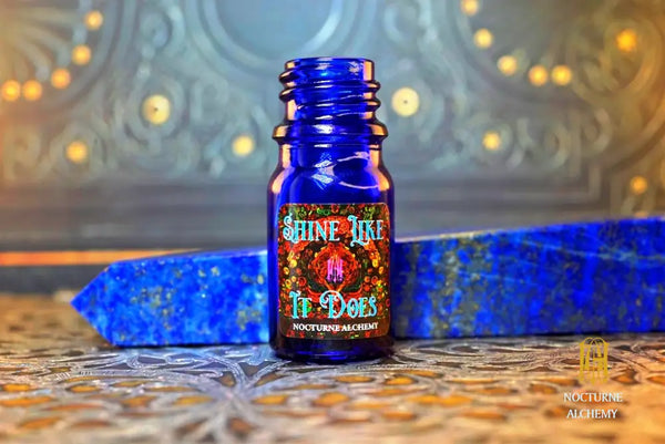 5ml Cobalt Blue Bottle with Phenolic Lid (no insert)