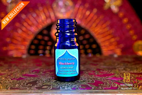 5ml Cobalt Blue Bottle with Phenolic Lid (no insert)