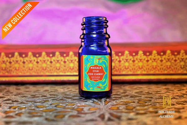 5ml Cobalt Blue Bottle with Phenolic Lid (no insert)