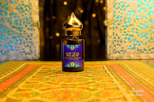 6ml amber cylindrical bottle with flat insert/dropper and golden domed twist lid.