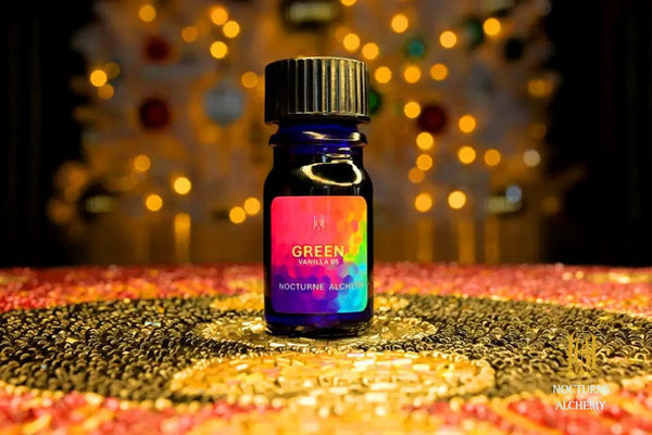 5ml blue bottle no insert/black phenolic lid