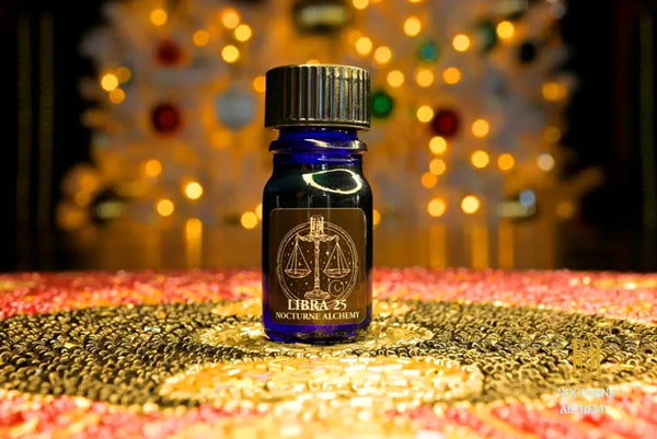 5ml blue bottle no insert/black phenolic lid