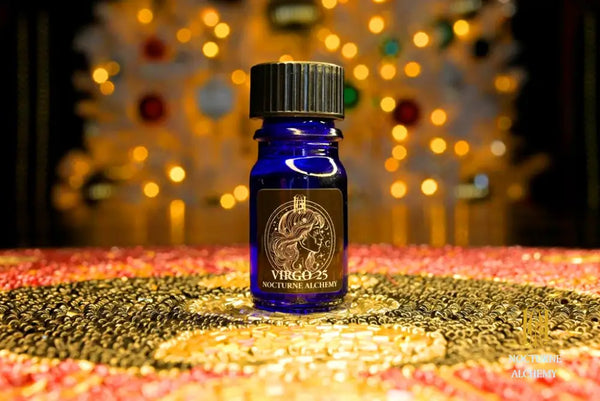 5ml blue bottle no insert/black phenolic lid