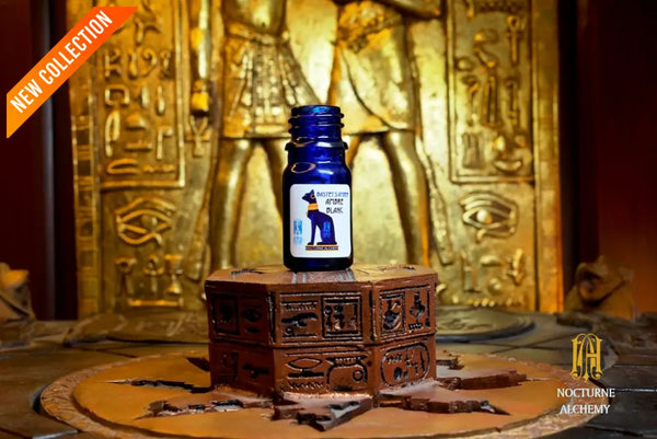 5ml Cobalt Blue bottle