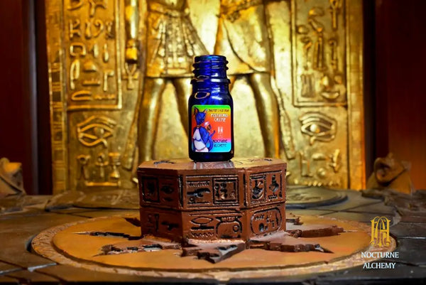 5ml Cobalt Blue bottle