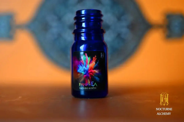 Panacea in 5ml Cobalt Blue bottle