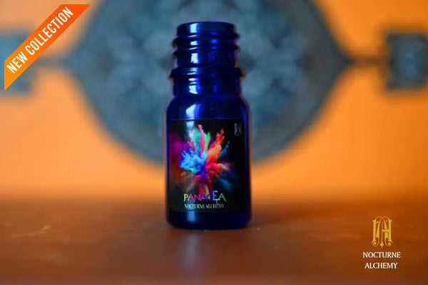 Panacea in 5ml Cobalt Blue bottle