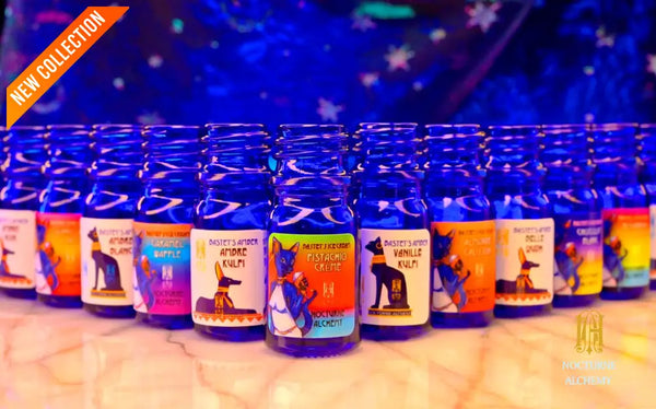 Group of all Bastet's Amber and BIC blends in 5ml
