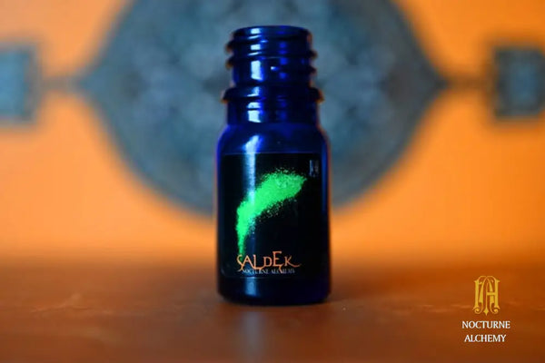 Saldek in 5ml Cobalt Blue Bottle