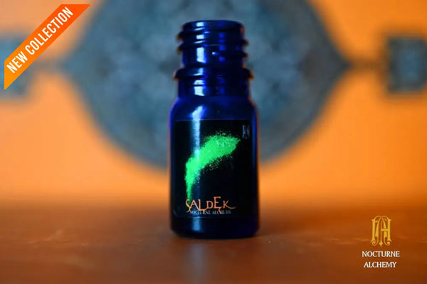 Saldek in 5ml Cobalt Blue Bottle
