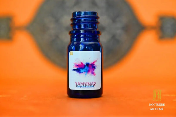 Yamyinar in 5ml Cobalt Blue Bottle