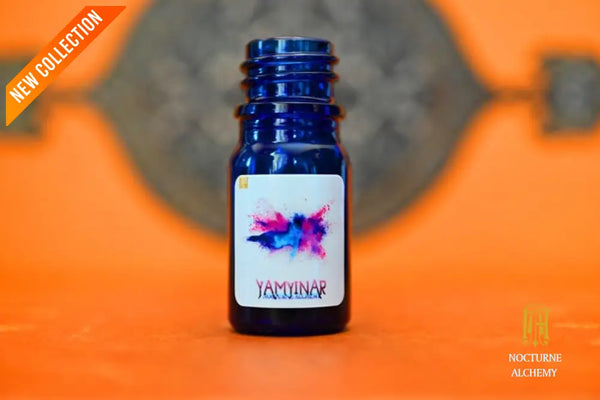 Yamyinar in 5ml Cobalt Blue Bottle
